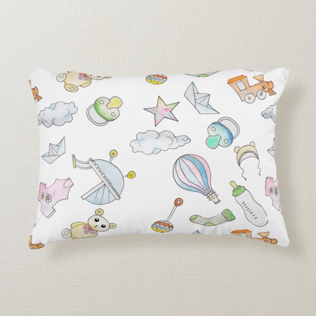 Babynahrung Dekokissen (Vorderseite)