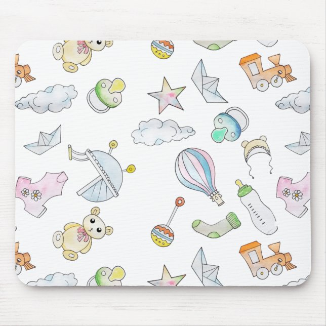 Babynahrung Mousepad (Vorne)