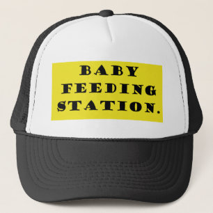 Babynahrungsstation Truckerkappe