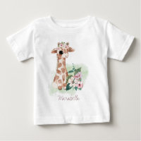 *~* Babyname Giraffe Kinderzimmer Jungle Sweet Ba