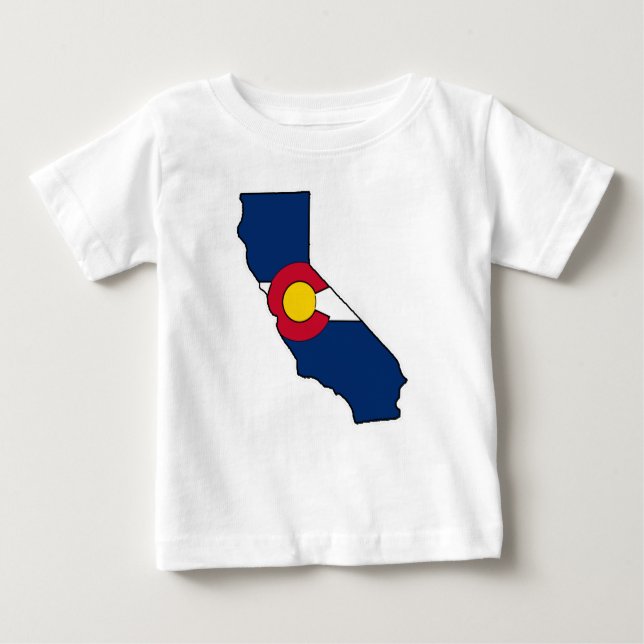 Babyoutfit der California Colorado Baby T-shirt (Vorderseite)