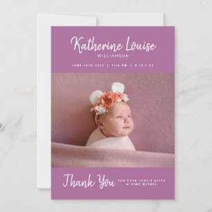 Babyparty   Baby Geschenk Vielen Dank Einladung
