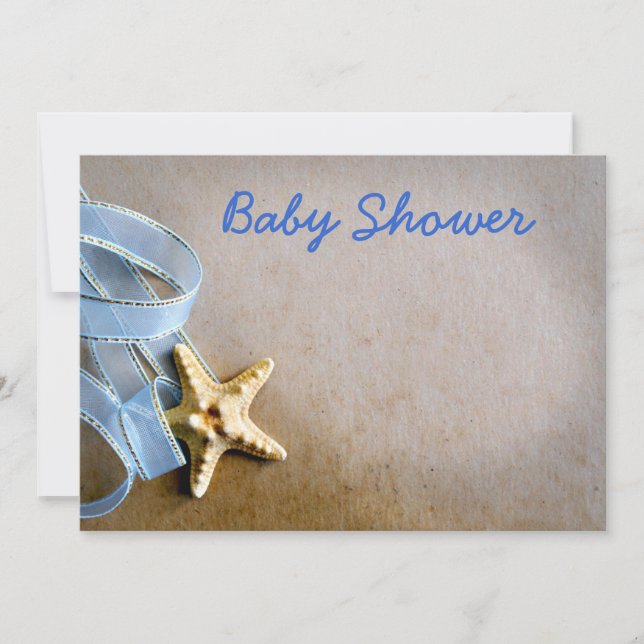 Babyparty Einladung (Vorderseite)