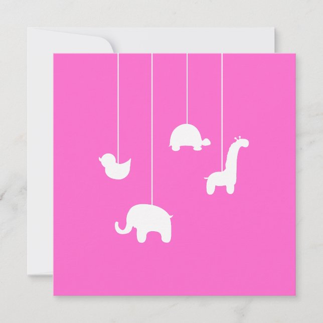 Babyparty-Einladung Einladung (Vorderseite)