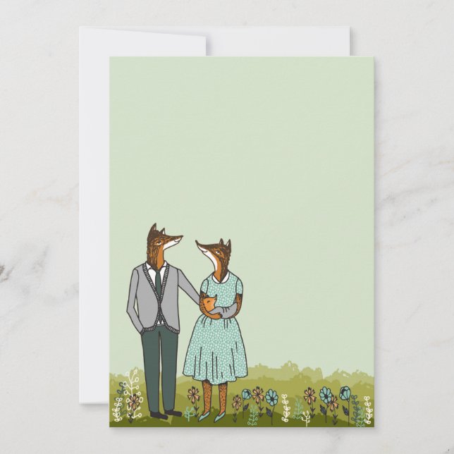 Babyparty-Einladung/neue Baby-Mitteilung Einladung (Vorderseite)