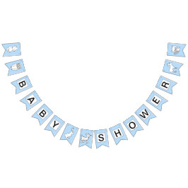 Babyparty-Fahne - Waldgeschöpfe Wimpelkette