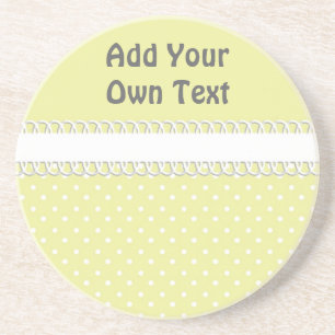 Babyparty im Gelb Untersetzer