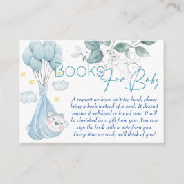 Babyparty. Schlafsäulenbär Begleitkarte