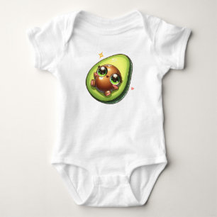 Babyparty süße Avocado Geschenke für Kleinkinder Baby Strampler