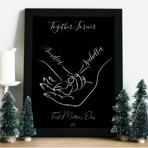 Babyparty-Wandkunst Fotodruck