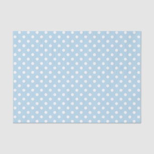Babypartygeschenk-Tupfen-Seidenpapier des blauen Seidenpapier