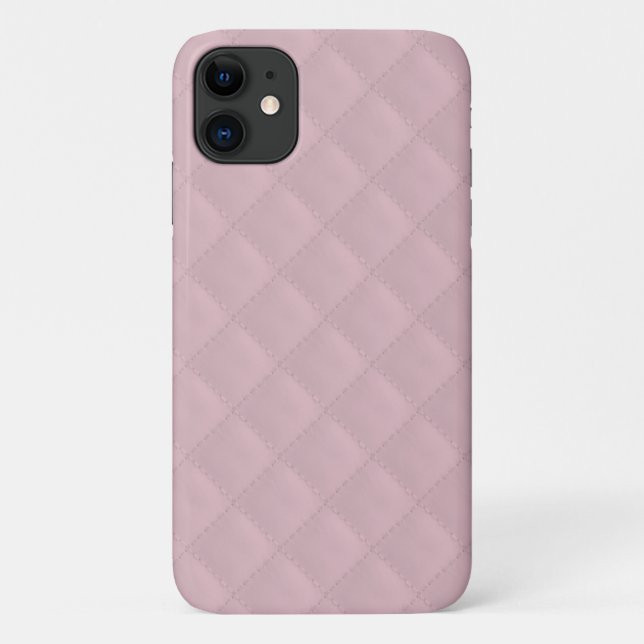Babypink-Stechleder Case-Mate iPhone Hülle (Rückseite)