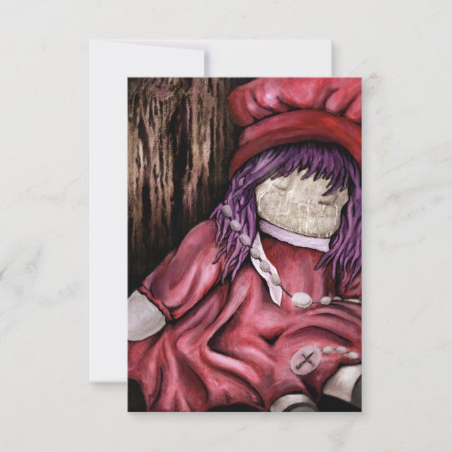 Babypuppe. Einladung (Vorderseite)