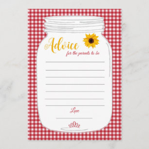 BaByQ Baby-Duschberatungskarten Menükarte