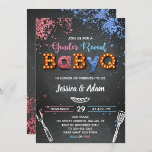 BabyQ-Gender-Einladung Einladung