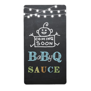 babyq Soße/Grillenbabyduschenaufkleber