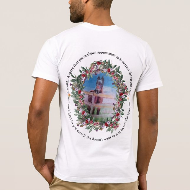 Babyracehorse mare.T - Shirt (Rückseite)