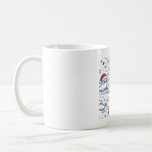 Babyrobben-Weihnachtsmannmütze Süße Weihnachts-Win Kaffeetasse