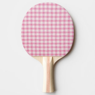 Babyrosa Gingham Tischtennis Schläger