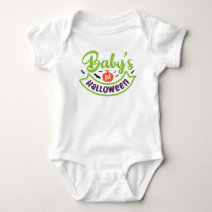 Baby's 1. Halloween Baby Strampler