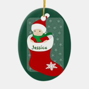 Babys 1. keramik ornament