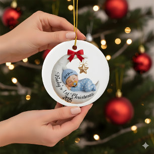 Baby's 1. Weihnachten 2025 Ornament Schlafender