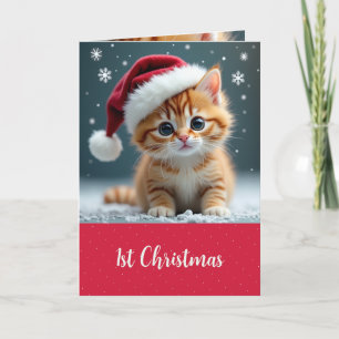 Babys 1. Weihnachten Karte