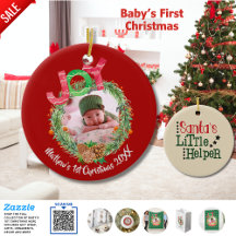 Babys 1. Weihnachtsfeiertag Santas Little Helper F