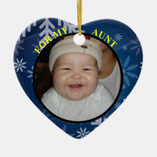 Babys 1. Weihnachtsgeschenk Tag-Ornament-Tante Keramikornament