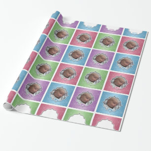 Babys 1. Weihnachtszeitung für kundenspezifische F Geschenkpapier