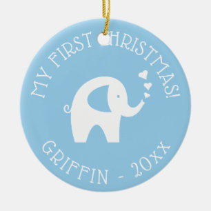 Baby's 1st Weihnachtsbaumschmuck Geschenk 20XX Keramik Ornament