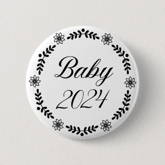 Babys 2024 | Ankündigung der Schwangerschaft | Bab Button