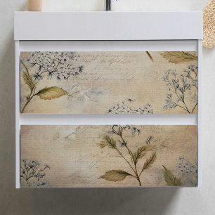 Baby's Atem Script Decoupage Seidenpapier