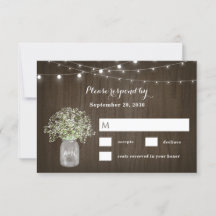 Babys Atemmason Jar Rustikale Lichter Hochzeit