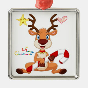 ***BABY'S BABY REINDEER*** CHRISTMAS ORNAMENT AUS METALL