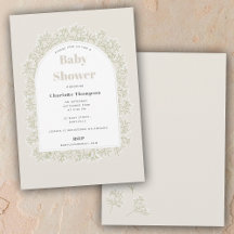 Baby's Breath Boy Girl Gypsophila Baby Shower