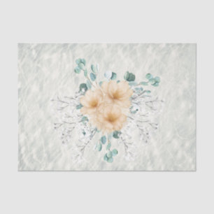 Baby's Breath, Eukalyptus & Champagner Stiefmütter Seidenpapier