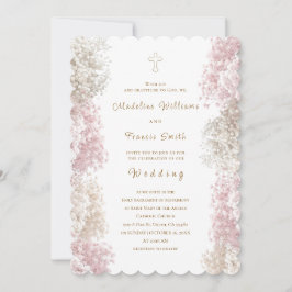Baby's Breath flowers | Wedding Einladung