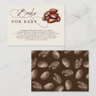 Baby's Brewing Baby Shower Buchanfrage Begleitkarte