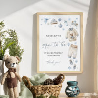 Baby's Cold Baby Shower Adresse a Envelope