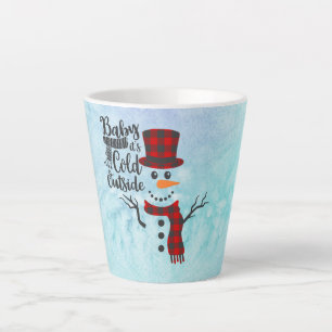 Baby's Cold Outdoor Snowman Tasse