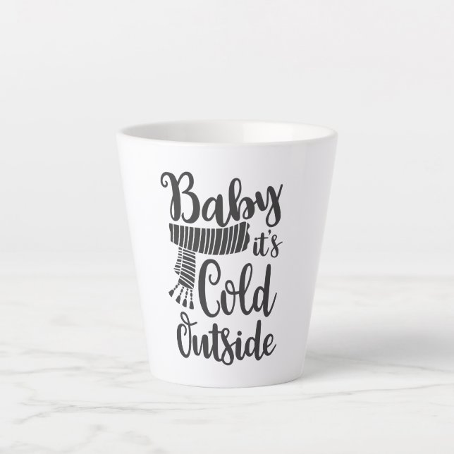 Baby's Cold Outdoor Snowman Tasse (Vorderseite)
