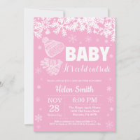 Baby's Cold Outdoor Winter Girl Babydusche