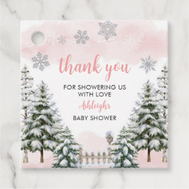 Baby's Cold Outside Baby Dusche Danke Geschenkanhänger