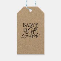 Baby's Cold Outside Geschenketiketten
