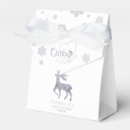 Baby's Cold Outside Nordic Rentier Baby Shower Geschenkschachtel