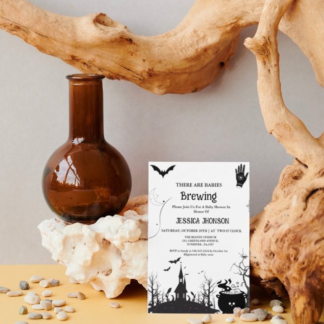 Babys, die Zwillingshinderdusche aus schwarzem Bab Einladung (Von Creator hochgeladen)