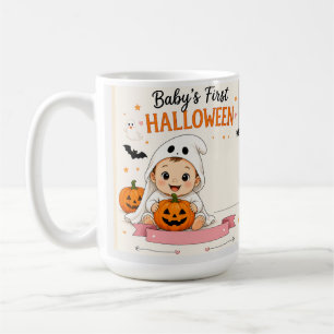 Baby's erste Halloween-Party Kaffeetasse