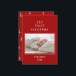 Babys erste Weihnachten elegant gezeichnet Baum Fo<br><div class="desc">1 Foto Babys erste Weihnachtszeit handgezeichnete Baum elegante Design</div>