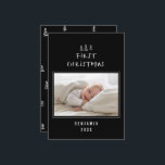 Babys erste Weihnachten elegant gezeichnet Baum Fo<br><div class="desc">1 Foto Babys erste Weihnachtszeit handgezeichnete Baum elegante Design</div>